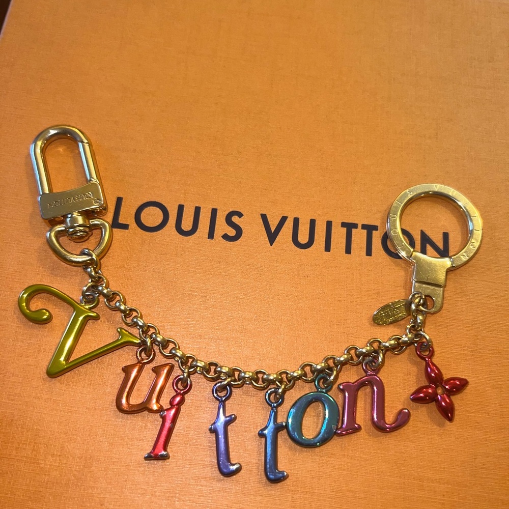 Louis Vuitton purse charm